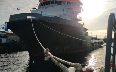 Carenco assiste Piriou Naval Services pour l’échouage de l’Abeille Horizon au Port de Brest