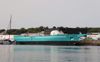 THE CONSTRUCTION OF TOWT’S FIRST SAILING-CARGO SHIP CONTINUES IN CONCARNEAU