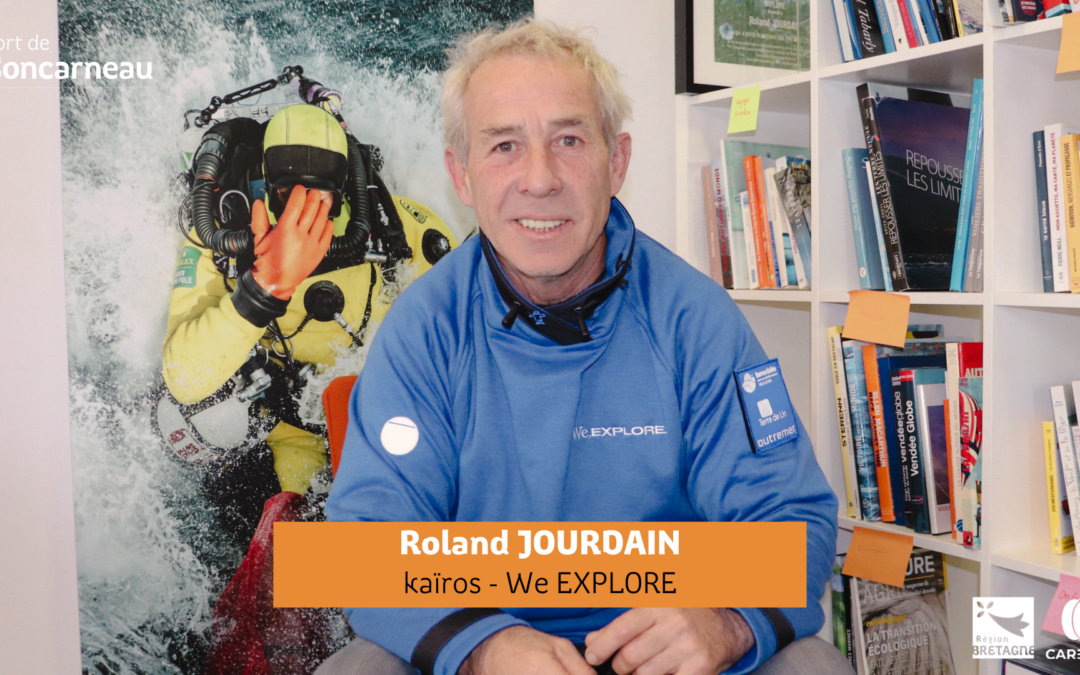 Rencontre avec Roland Jourdain au port de Concarneau