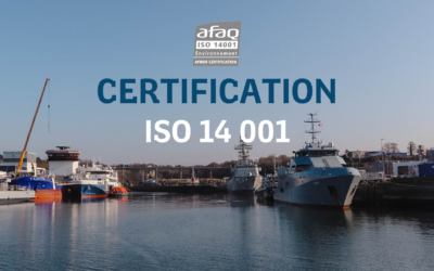 Le Port de Concarneau – Construction et Réparation Navales certifié ISO 14001 avec 2 ans d’avance