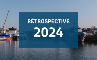 Rétrospective 2024 : une année intense au Port de Concarneau, Construction et Réparation Navales