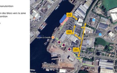 Avis aux usagers – Manutention rive gauche les 22 & 23 mai 2025