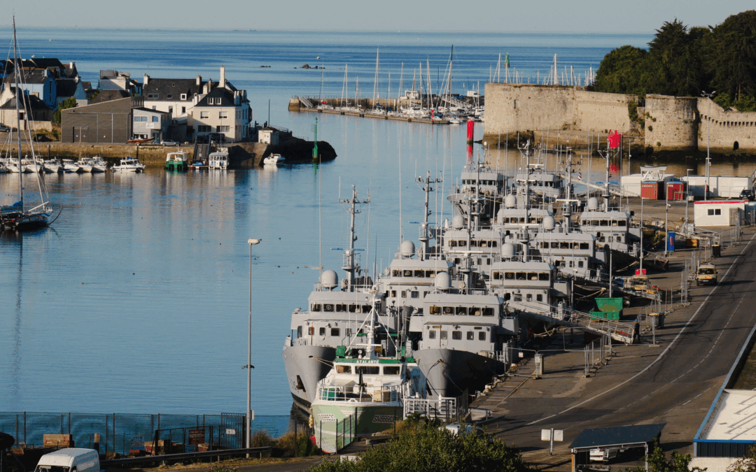 La Ménagerie de la Marine Nationale est de retour au Port de Concarneau, Construction et Réparation Navales