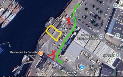 Avis aux usagers – Quai du Moros, rive gauche, fermé le 16/09 après-midi