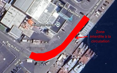 Avis aux usagers – Tronçon de circulation interdite le 22/01