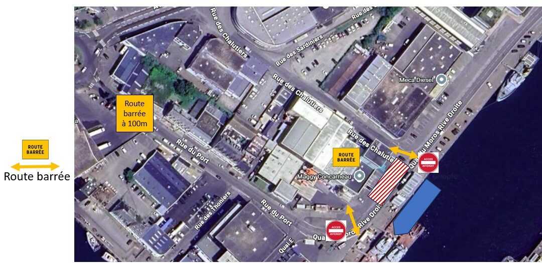 Avis aux usagers – Tronçon de route fermé à la circulation le 27/05
