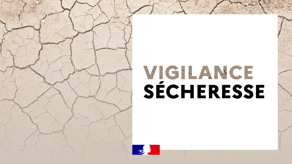 Avis aux usagers – Le département du Finistère est placé en VIGILANCE sécheresse