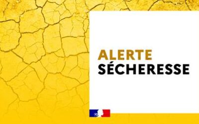 Avis aux usagers – Le département du Finistère est placé en ALERTE sécheresse