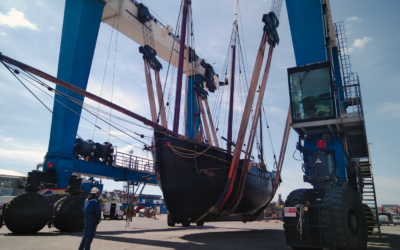 Le Corentin en arrêt technique au Port de Concarneau, Construction et Réparation Navales : un rendez-vous de confiance renouvelé