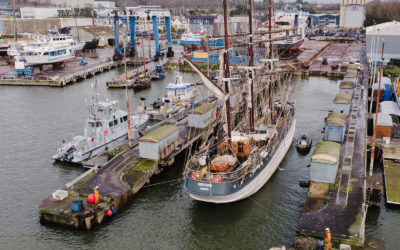 Discover behind the scenes of an extraordinary piece of infrastructure at the Port of Concarneau, Shipbuilding and Repair